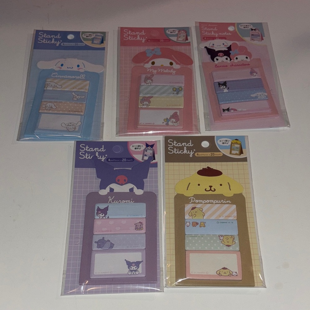 Sanrio Character Sticky Notes stand - you choose